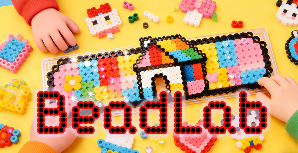 BeadLab bead art title visual