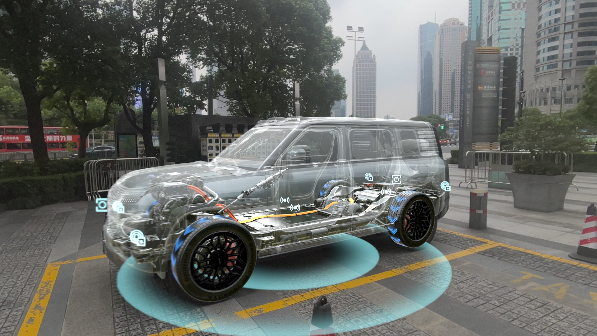 Vision Pro vehicle showroom preview