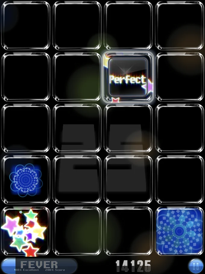 Quad gameplay on the classic four by five grid