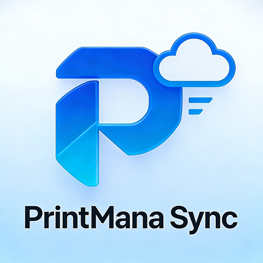 PrintMana Sync logo